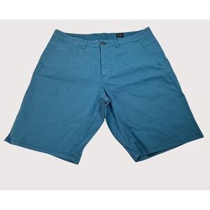 Goodman Brand Mens Sz 34 Monaco Diamond Dash Blue Diamond Pattern Shorts  Preppy